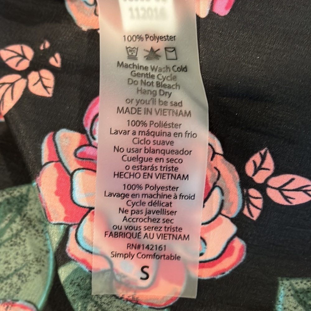 LulaRoe Joy Overlay - Picture 3 of 4